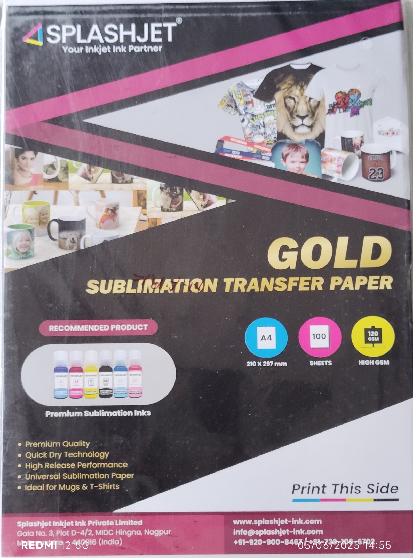 SUBLIMATION PAPER